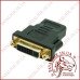 Перехідник DVI-D - HDMI (DVI гніздо 24+1, HDMI гніздо) (мама-мама)