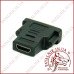 Перехідник DVI-D - HDMI (DVI гніздо 24+1, HDMI гніздо) (мама-мама)