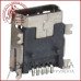 Гніздо mini USB 5pin монтажне, SMT тип (1-1080)