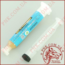 Флюс-гель Kaisi K-338 [10 мл] для SMD, BGA із штовхачем