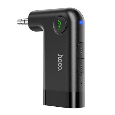 Бездротовий приймач Hoco E53 Dawn sound AUX BT5.0 145mAh Black