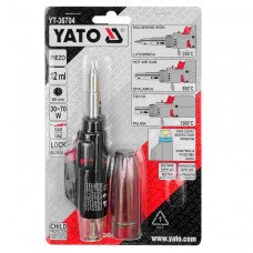 Газовий паяльник YATO YT-36704 п'єзо, 30-70W + функція фен та пальник