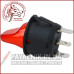 Перемикач-тумблер MRS-103-9H ON-OFF-ON 3-х контактний, 6A, 220V, червоний (11-0432)