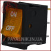 Перемикач з підсвічуванням MIRS-101-2 ON-OFF 3-х контактний, 6A, 220V