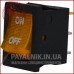 Перемикач з підсвічуванням MIRS-101-2 ON-OFF 3-х контактний, 6A, 220V