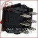 Перемикач широкий з підсвічуванням MIRS-202-4 ON-ON 6-й контактний, 6A, 220V