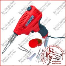 Паяльник INTERTOOL RT-2003 імпульсний 200W, 230V, 3 режими, з комплектом насадок
