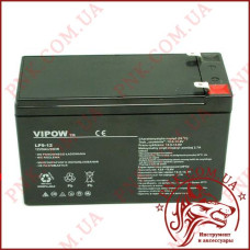 Акумулятор гелієвий Vipow 12V 9Ah (BAT0228)