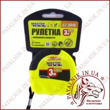 Рулетка Master Tool 3 метри 16мм. (62-3016)