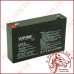 Акумулятор гелієвий Vipow 6V 7Ah (BAT0207)
