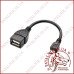 Перехідник OTG Micro USB-USB (10см.)