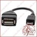 Перехідник OTG Micro USB-USB (10см.)