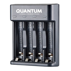 Зарядний пристрій для акумуляторів AA-AAA 1.2V Ni-Cd 4 слоти Quantum QM-BC1040