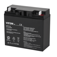 Акумулятор гелієвий Vipow 12V 17Ah (BAT0212)