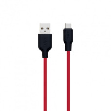 Кабель HOCO X21 plus Silicone Type C 2.1A 1m.