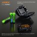 Ліхтарик налобний Videx VLF-H055D 500Lm 5000K