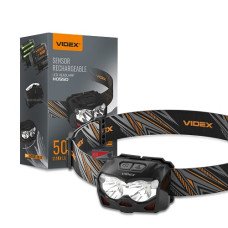 Ліхтарик налобний Videx VLF-H055D 500Lm 5000K