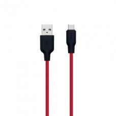 Кабель HOCO X21 plus Silicone Type C 2.1A 1m.
