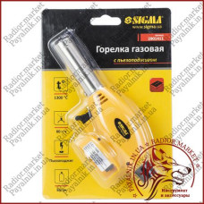 Пальник газовий Sigma з п'єзопідпалом під балон стандарт (2901411)