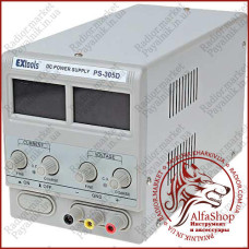 Лабораторний блок живлення EXtools PS-305D, 30B, 5A (12-1420)