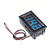 Вольтметр DC 0-100V цифровий СИНІЙ вбудований (три дроти) (DSN-DVM-568) (27023B)