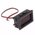 Вольтметр DC 0-100V цифровий СИНІЙ вбудований (три дроти) (DSN-DVM-568) (27023B)