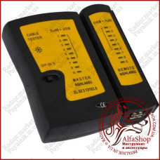 Тестер кручений пари (rJ45) + USB (12-1658)
