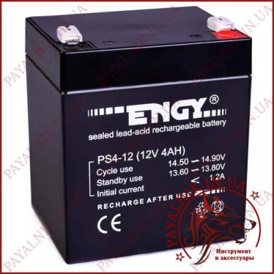 Акумуляторна батарея 12v 4a Engy