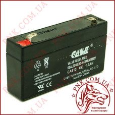 Акумулятор свинцево-кислотний Casil 6V 1.3AH (CA613)
