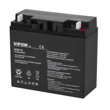 Акумулятор гелієвий Vipow 12V 20Ah (BAT0218)