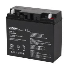 Акумулятор гелієвий Vipow 12V 20Ah (BAT0218)