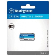 Батарейка літієва Westinghouse CR 123A 3V 1pc BLISTER CARD