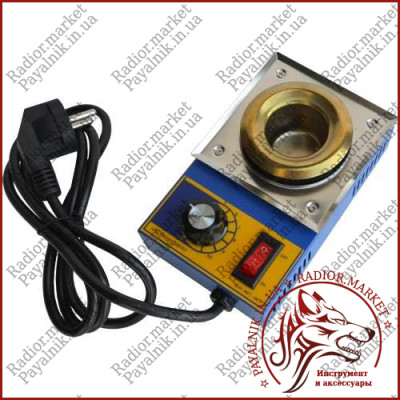 Паяльна ванна (лудилка) ZD-70504, діам.-36мм, 100W, 200-480°C, 220V