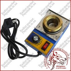 Паяльна ванна (лудилка) ZD-70504, діам.-36мм, 100W, 200-480°C, 220V Паяльна ванна (лудилка) ZD-70504, діам.-36мм, 100W, 200-480°C, 220V