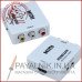 Конвертер MINI перетворювач HDMI в AV (тюльпани) гніздо HDMI (IN) - 3 гнізда RCA (OUT) MINI Конвертер MINI перетворювач HDMI в AV (тюльпани) гніздо HDMI (IN) - 3 гнізда RCA (OUT) MINI
