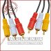 Кабель 3 RCA - 3 RCA 1.5м