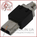 Штекер mini USB 5pin під шнур, розбірний 1-1031
