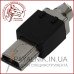 Штекер mini USB 5pin під шнур, розбірний 1-1031
