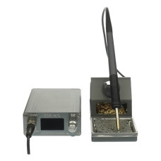 Паяльна станція прецизійна GVM T12-XS (паяльник T12, 3 канала памяті, 72W, 80C - 480C)(48855)