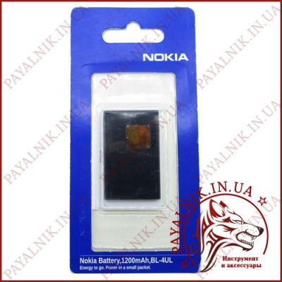 Акумуляторна батарея (АКБ) Nokia BL-4UL (High copy)
