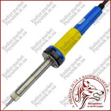Паяльник ZD-200C, 25W, 220V, ніхромовий нагрівач, євровилка, Zhongdi