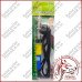 Паяльник ZD-200C, 25W, 220V, ніхромовий нагрівач, євровилка, Zhongdi