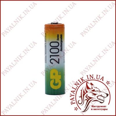 Акумулятор GP Ni-MH AA HR6 1.2V 2100mAh (1шт.)