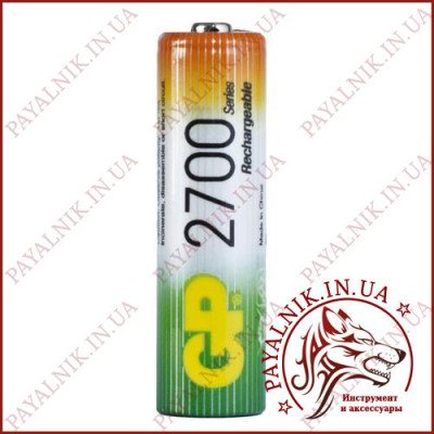 Акумулятор GP Ni-MH AA HR6 1.2V 2600mAh (1шт.) 2700series