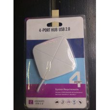 Концентратор USB HUB 4 порти v2.0 480Mbps