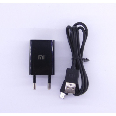 Мережевий зарядний набір Xiaomi 5v 2a USB + кабель (копія)