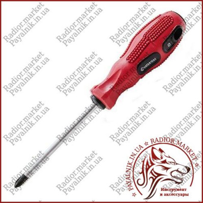 Викрутка хрестова PH1x100 мм INTERTOOL VT-3137