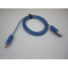 Кабель Micro usb светящийся плоский