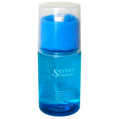 Спрей для чищення РК дисплеїв LCD Screen Cleaner 200 ml з мікрофіброю