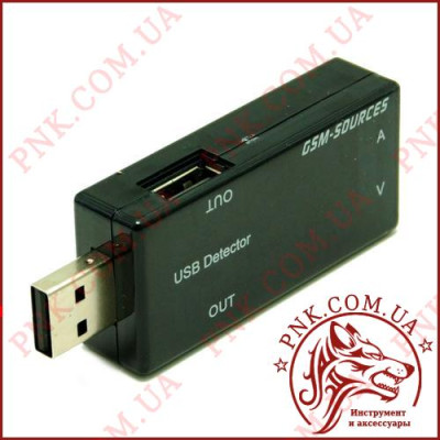 USB тестер, USB тестер GSM SOURCES 2 USB DC 3-20V 0-4.0A